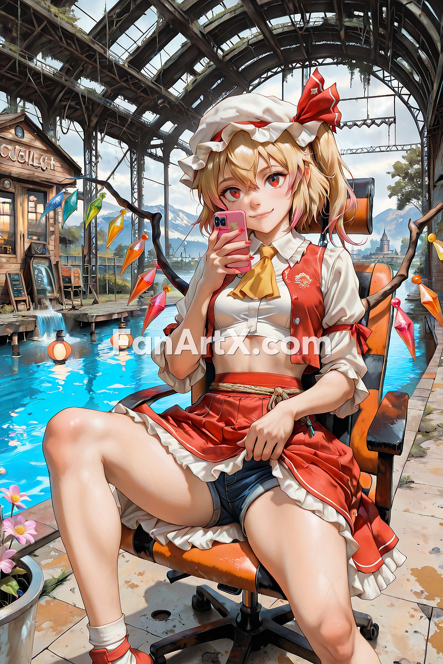 Flandre Scarlet Touhou Project Touhou Fanart 1095828